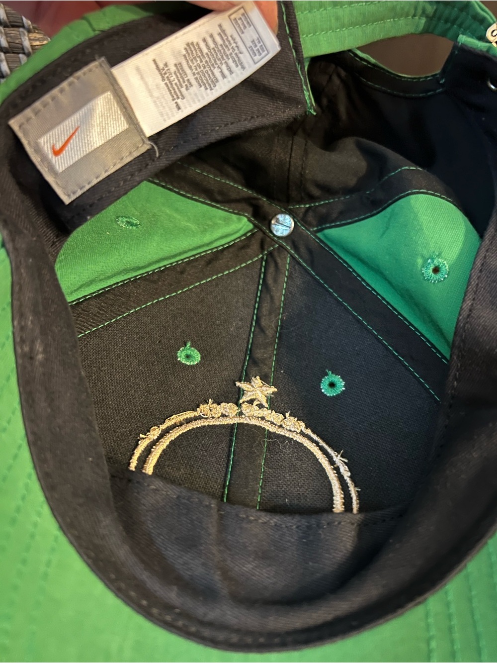 Nike Green Celtic Football Club Logo Cap - Picture 4 of 4